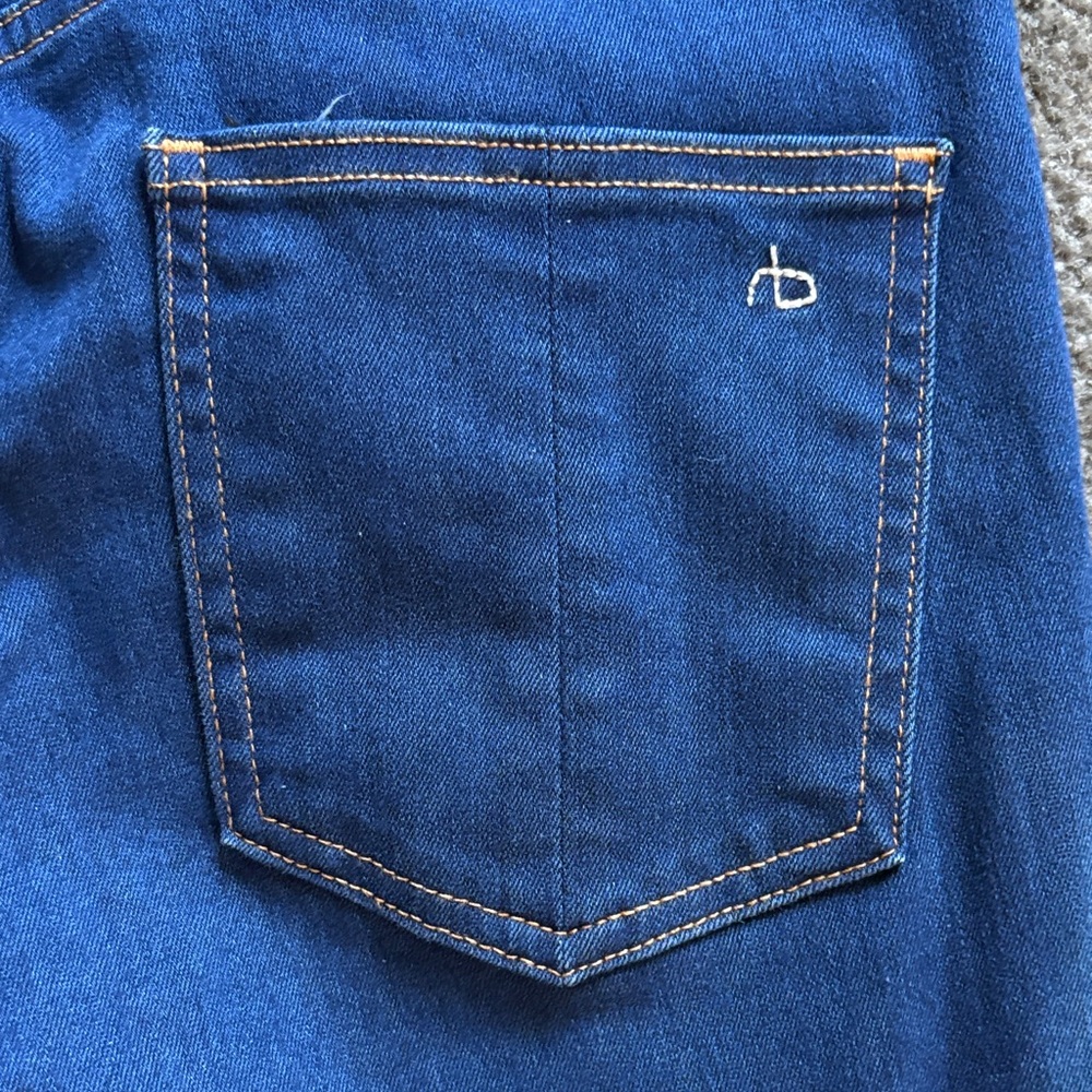 Rag and Bone High Rise Skinny Ankle Jean - Picture 6 of 6